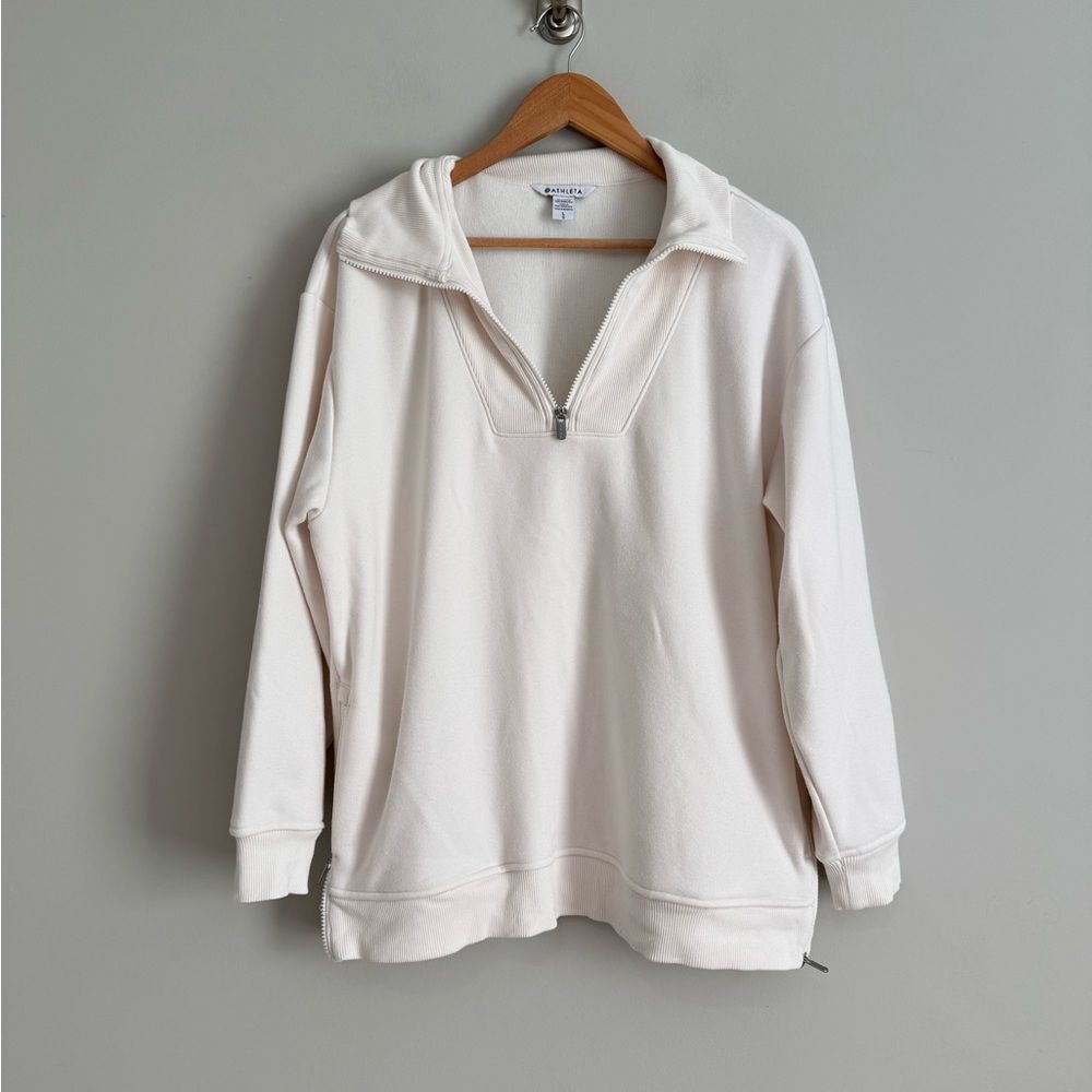 Athleta Half-Zip Pullover Sweater